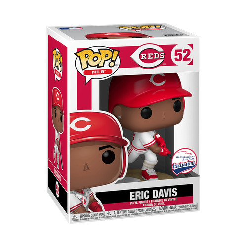 Funko Pop! Vinyl: Eric Davis - Cincinnati Reds (Exclusive) #52 - Picture 1 of 1