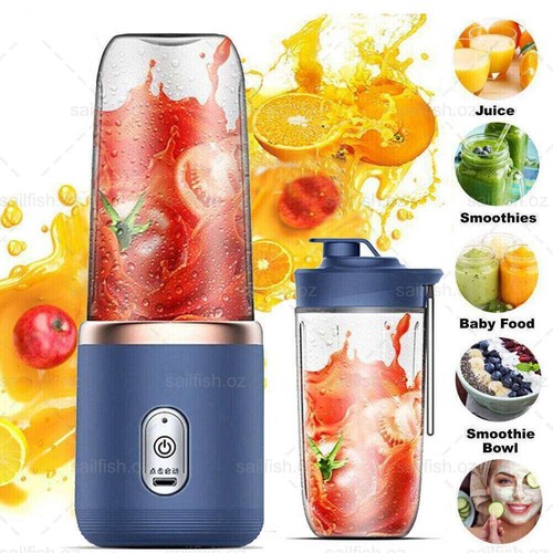 Smoothie Maker Portable Blender Bottle Juice Shaker Electric Fruit Juicer USB AU - Picture 12 of 12