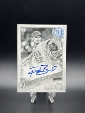 2018 Topps Gypsy Queen Parker Bridwell Black & White Rookie Autograph #’D 4/50