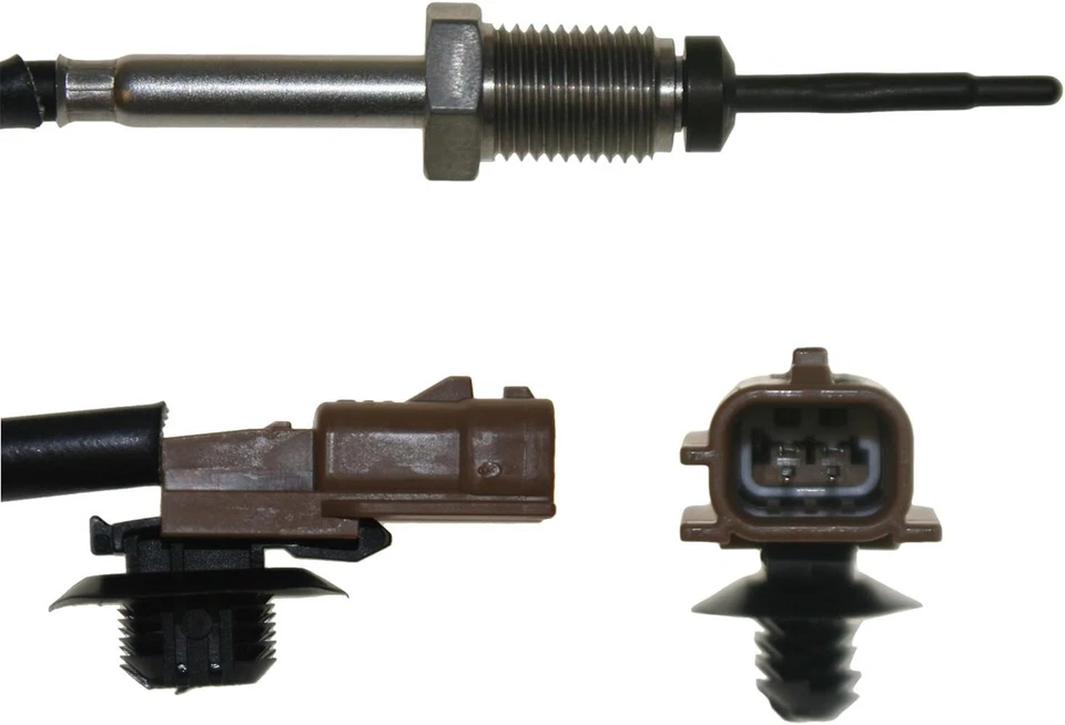 Sensor de temperatura de gases de escape para RENAULT KANGOO BE BOP 1.5 dCi 2009-en adelante - nuevo - Imagen 2 de 4