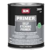 SEM 39684 GRAY Self Etching Auto Body Primer (1 Quart)
