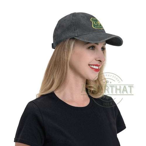 Cappello da baseball unisex US Forest Service Bigfoot Department cappello da papà regolabile - Foto 8 di 8