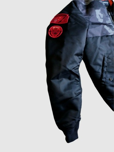 Nueva Chaqueta de Bombardero Avirex MA-1 3M Resistente al Agua 63rd SQRDRN Para Hombres Mediana $268 - Imagen 4 de 10