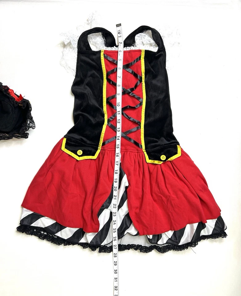 Dog Pirate Costume, Size XL, 20-26 Inches, High Quality Beautiful Details - Image 3 of 4