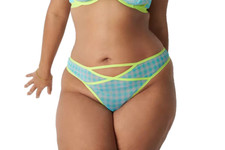 Cacique New With Tags Mesh Strappy Thong Size 22-24W 2-2X