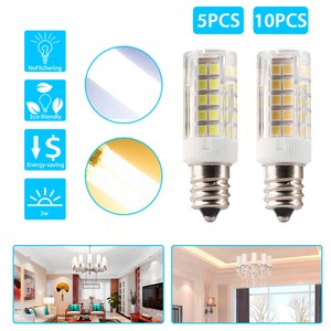 5 10x E12 Candelabra C7 64 2835 Led Lights Ceiling Fans Light Bulb