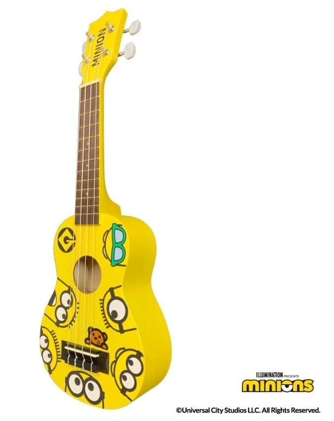 NEW Minions Soprano Ukulele Pineapple w/ Bag Kids Beginner Cute Kawaii Japan 10 - Image 4 of 4