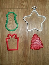 * Przecinarki do ciasteczek ~ Gwiazda, choinka, prezent i bałwan