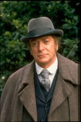 Michael Caine as Chief Inspector Frederick Abberline for the hi- TV Old Photo