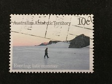 1987 AAT ANTARCTIC SCENES SERIES 3 10C EVENING LATE SUMMER - USED