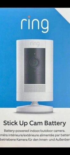Ring Stick Up Cam Battery HD Security Camera Indoor Outdoor Smart Security CCTV - Picture 10 of 21