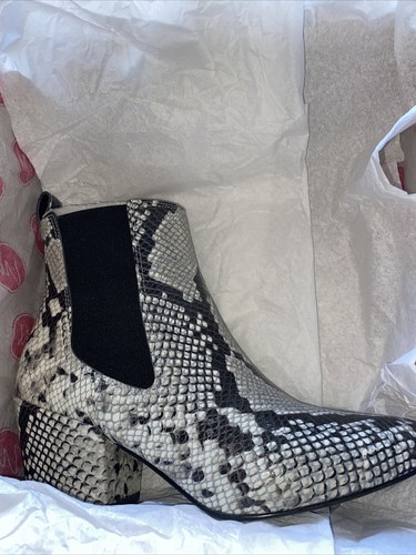 Matisse ~ Morgan Snake Embossed Leather Boot - Picture 11 of 11