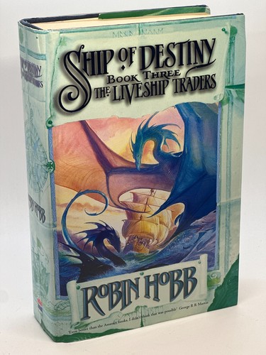UK 1st/1st Ship of Destiny by Robin Hobb 2000 HC Liveship Traders Fitz Tawny