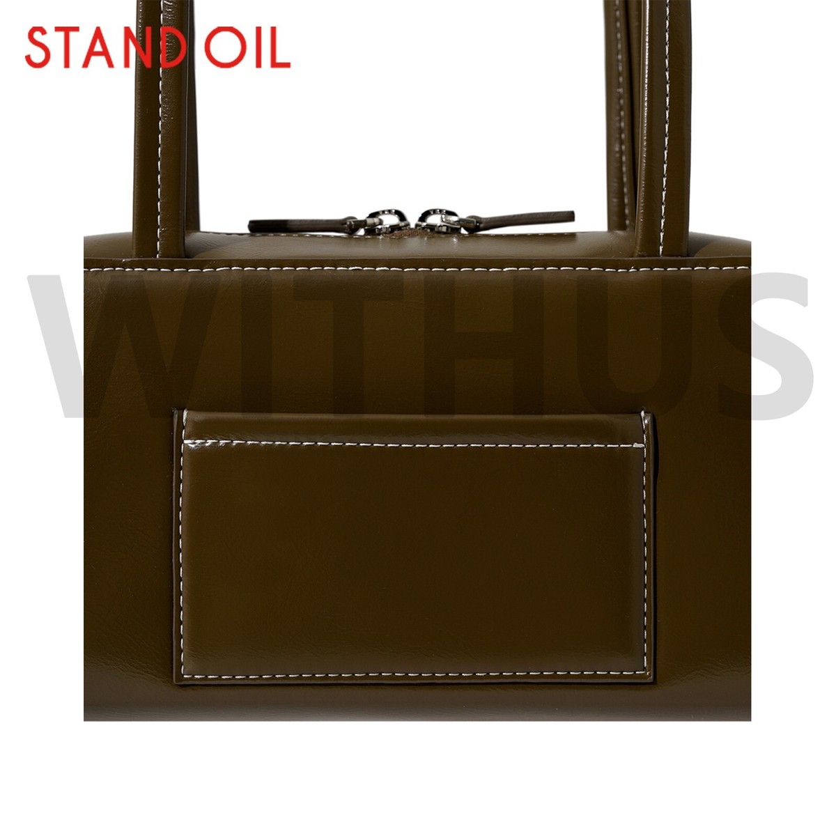 STAND OIL Post bag Stitch Mocha Women's Shoulder Bag - Tracking | eBay