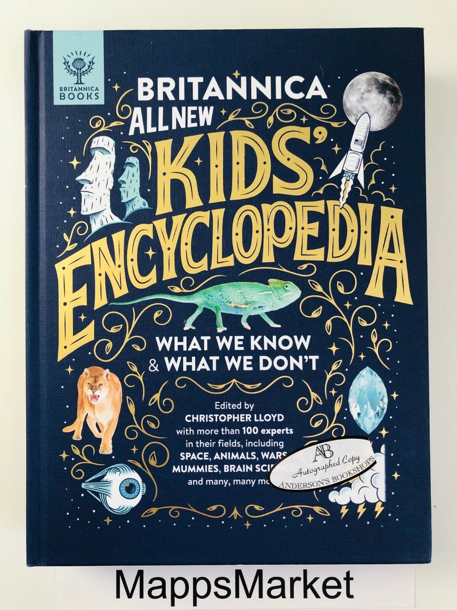 SIGNED Britannica All New Kids' Encyclopedia: What We Know
