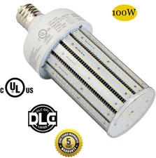 LED Corn Light Bulb 100W E39 Mogul Base Equiv 400W MH/HID/HP Warehouse Garage UL