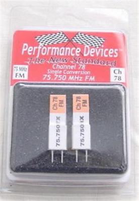 JR 75Mhz FM Crystal Set - Channel 78