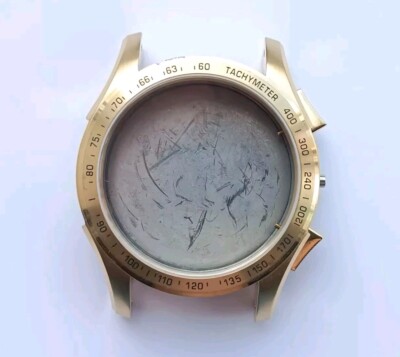 Watch case Adriatica Chronograph 5 ATM  Wrist Watch SWISS  Men's  Size - 46 mm