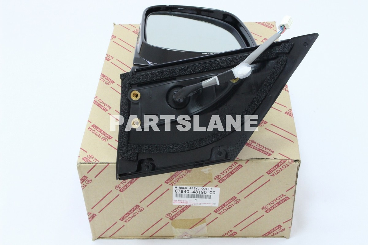 87940-48190-C0 Toyota OEM Genuine MIRROR ASSY, OUTER REAR VIEW, LH  