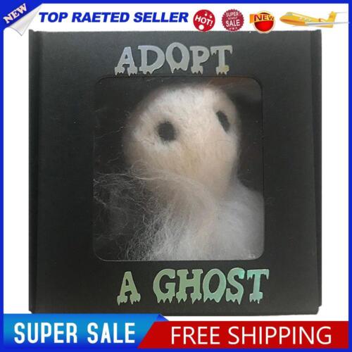 Adopt A Ghost Cute Ghost Decor with A Tiny Scroll Cute Ghost Toy Halloween Decor - Picture 1 of 6