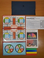 Vtg Parcheesi Pocket Edition Game Selchow Righter 1980 Royal Game Of India NEW