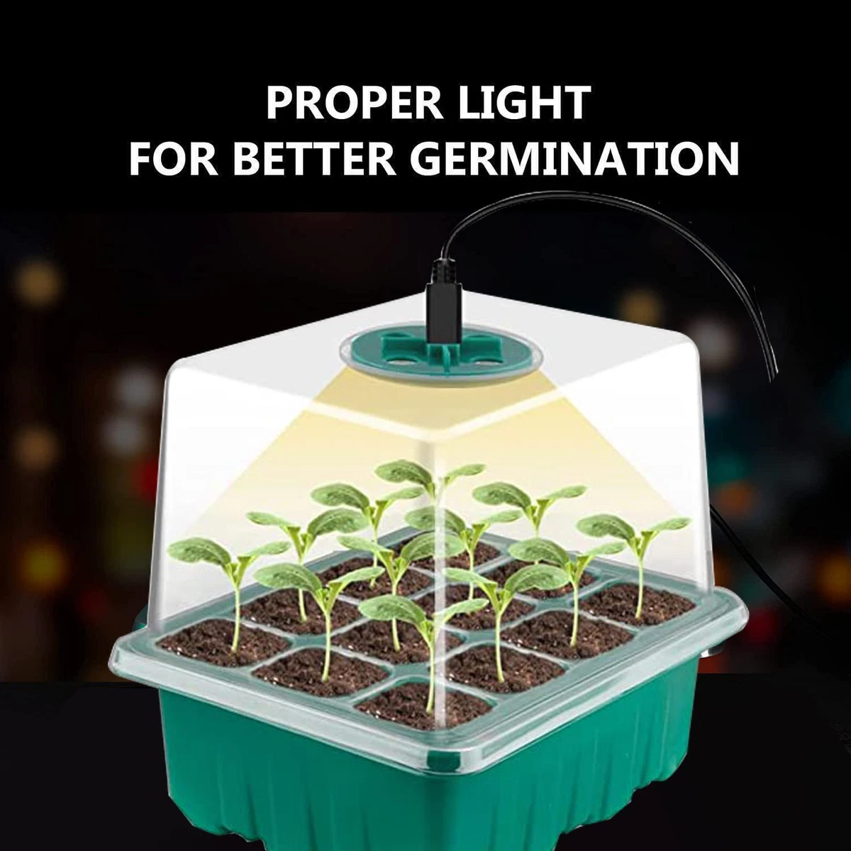 Seedling grow light kit deals