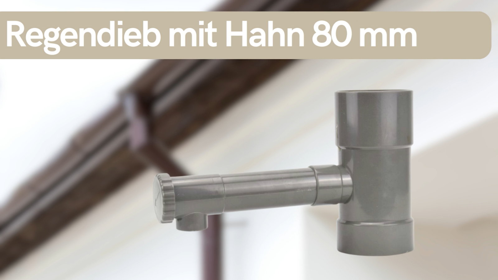 Fallrohr Abzweig Umschaltbar