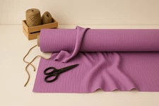 French Mauve Linen Blend Fabric by the Yard – Apparel, Home Décor & Crafts