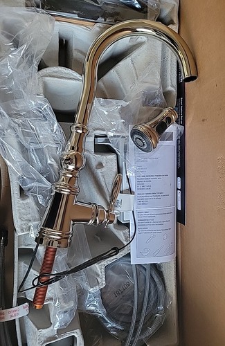 NEW Moen Weymouth S73004EVNL Smart Touchless Shepherd's Hook Kitchen Faucet - Picture 13 of 18