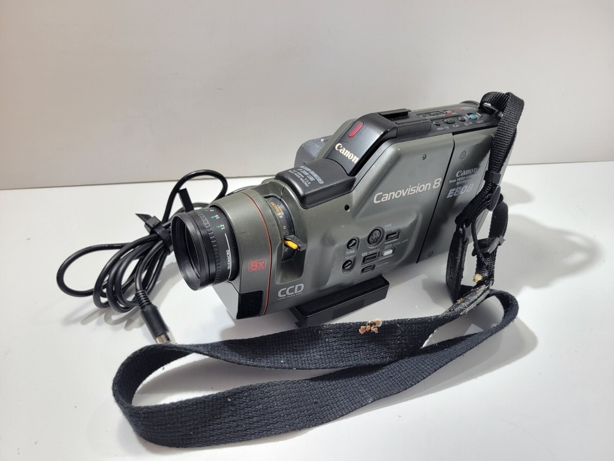 キャノン Canon movie boy C2 8㎜ビデオカメラ レトロ Canon movie boy c2 hi8 8mm ビデオカメラ - メルカリ