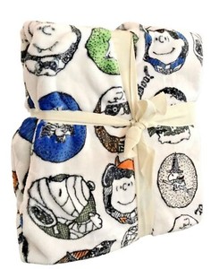 snoopy plush blanket