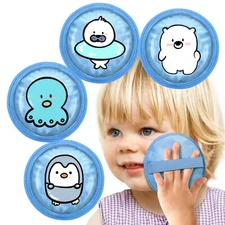 Large Kids Ice Packs for Boo Boos, 4 Packs Toddler Gel Ice Packs Wrap for Injuri