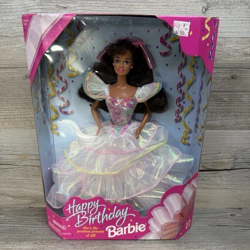 Happy Birthday Barbie #14663 Brown Hair SEALED VINTAGE 1995