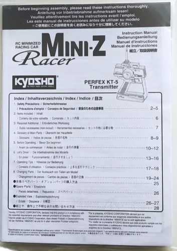 KYOSHO 30357WS MINI-Z MITSUBISHI LANCER EVOLUTION VII FAST/FURIOUS # PAUL WALKER - Photo 19/22