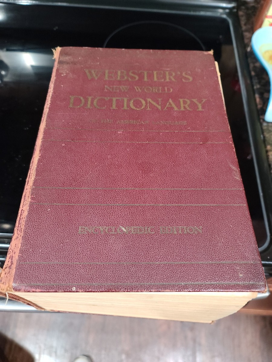 Vtg Webster 1951 New Twentieth Century Dictionary of English