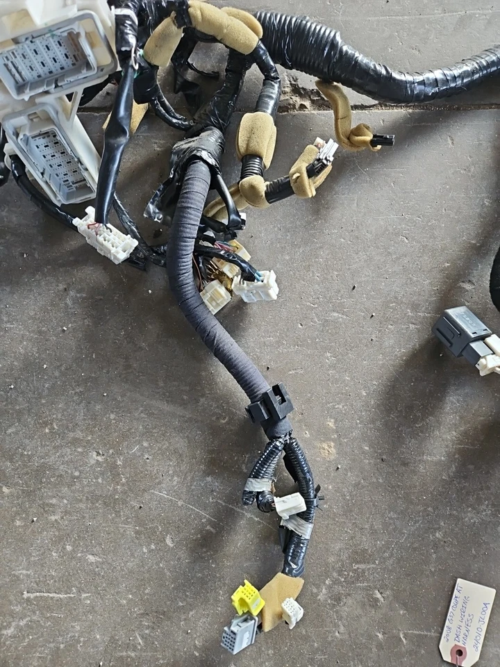 Infiniti G37 2008 cupé transmisión automática tablero instrumentos arnés de cableado 24010-JL00A Foto 3 de 4