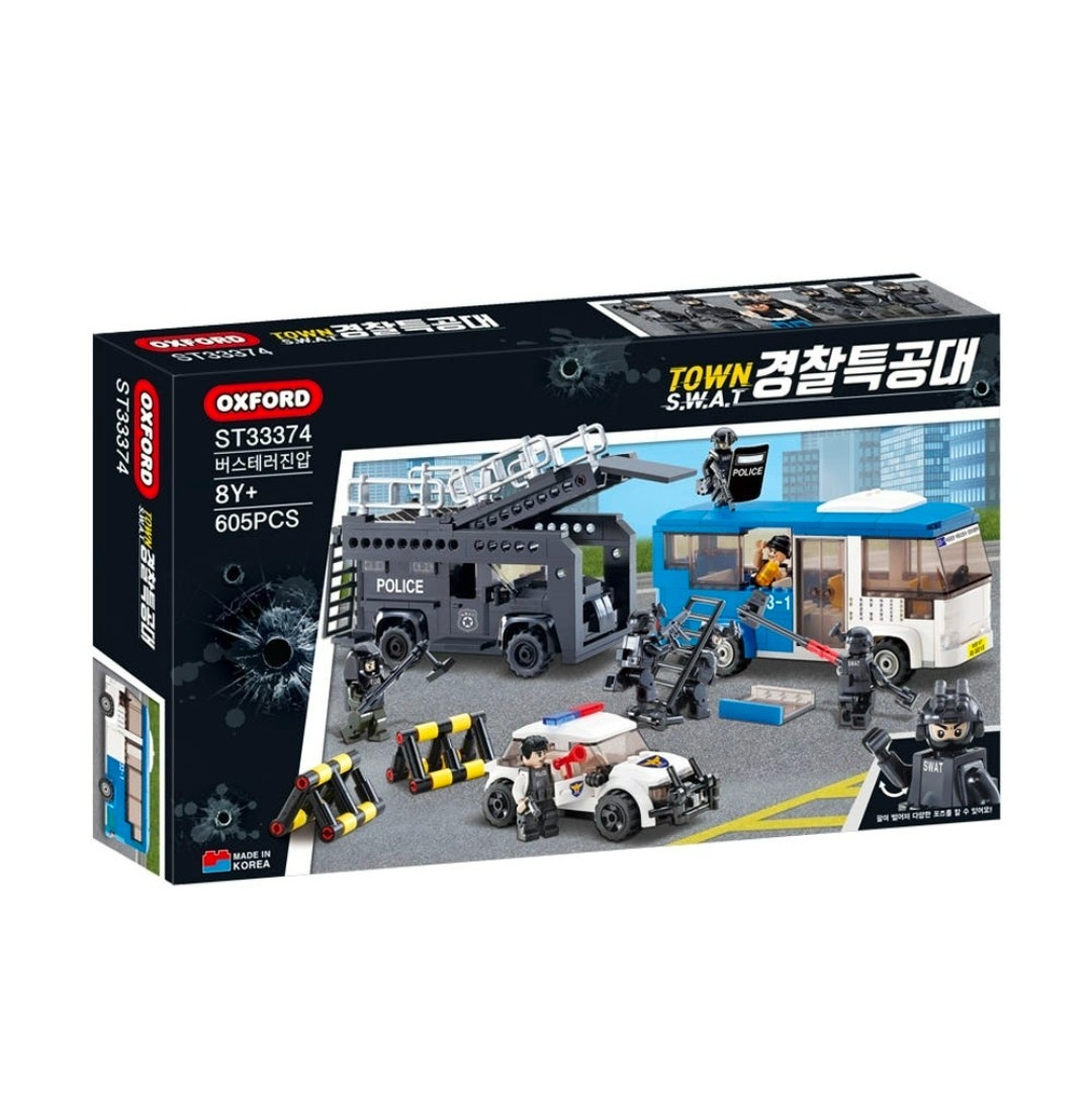 Oxford Town Swat Team BUS TERROR SUPPRESSION ST33374 Brick Block