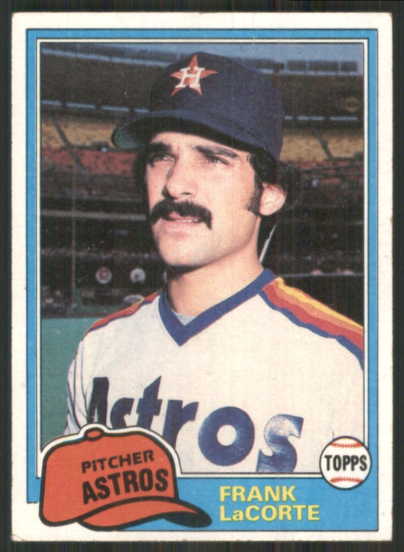 1981 Topps #513 Frank LaCorte Houston Astros 47093