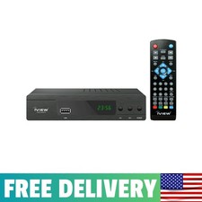 ATSC Converter Box: Recorder, Media Player, Digital Clock, QAM Tuner, HDMI, USB