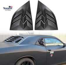 For 2008-2024 Dodge Challenger Side Window Scoop Louvers Abs Window Visor Cover