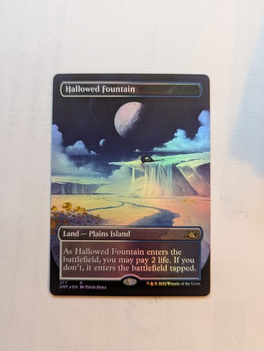 Hallowed Fountain (Borderless) Unfinity Foil
