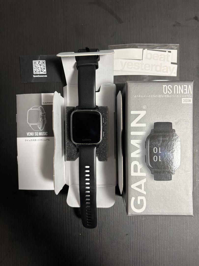 Garmin VENU SQ Smartwatch with Fitness Tracking Suica and Amazon Music Support