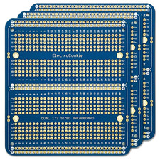 Solderable Breadboard PCB Double Column Board for Electronics Projects Compatibl