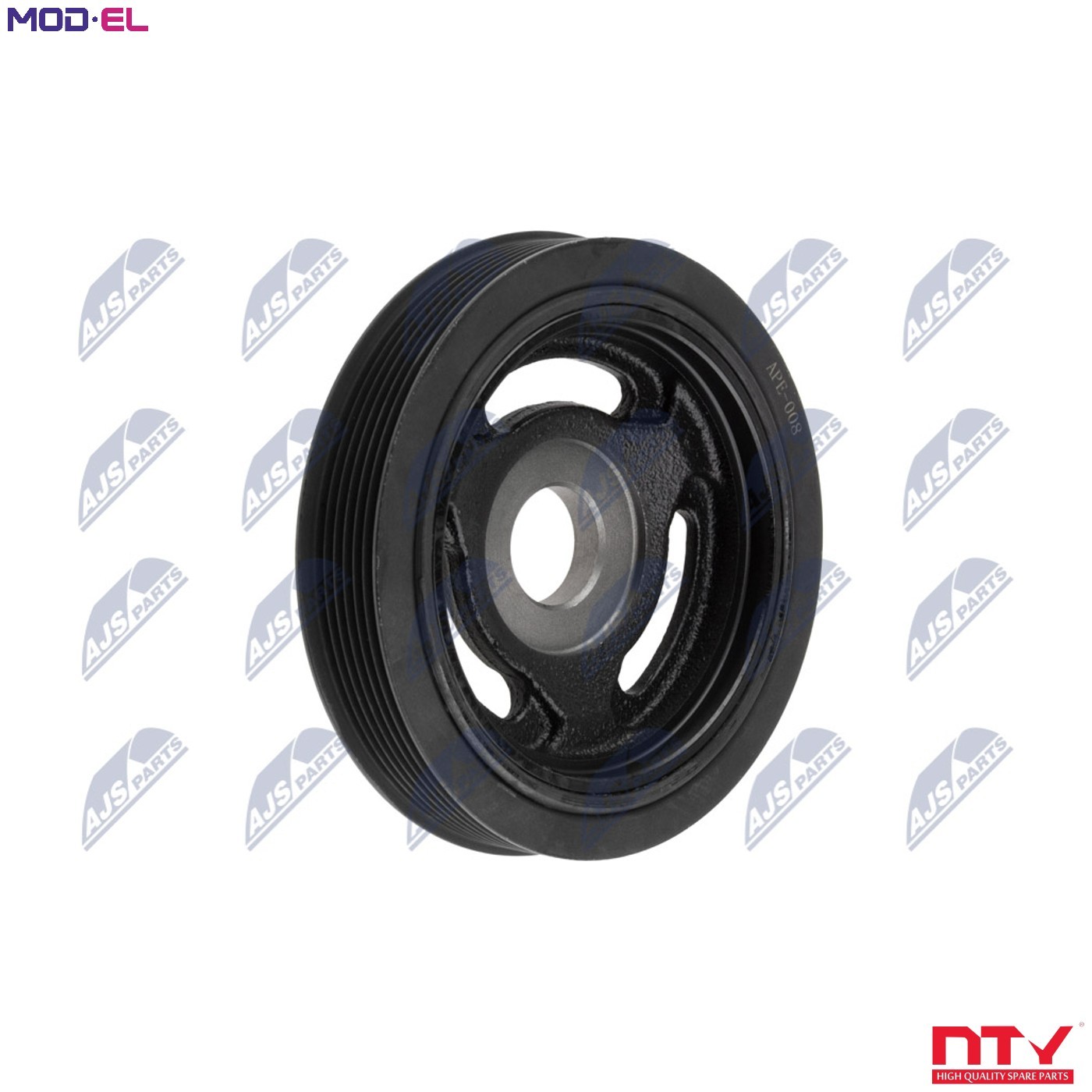 Fits NTY RKP-PE-008 CRANKSHAFT PULLEY ENGINE ⭐UK Stock⭐ - Image 5