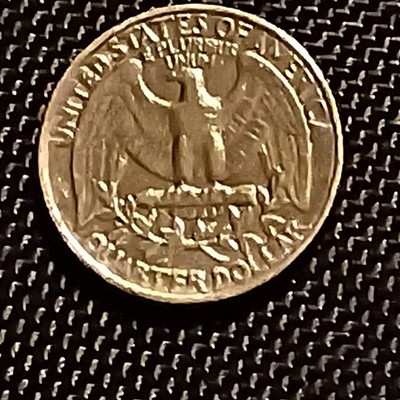 1981 P Quarter Filled Mint Mark Punched with Errors See Pics