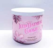 Goose Creek ICED OATMEAL COOKIE Large 3-Wick Scented Candle, 14.5 oz