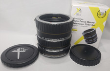 xit pro series auto focus macro extension tube set 13mm, 21mm  31mm 
