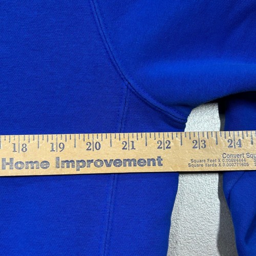 Nike Waffle Fries Hoodie Blue Men's Medium Pullover Sweatshirt Food Graphic - Picture 9 of 11