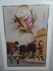 VINTAGE RARE Budweiser BUD BEER POSTER National Lampoone Man Cave Bar SIGN 29X20