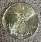 1995 Silver Eagle Coin Auction -  BU Gem!!